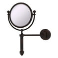 thumbnail image 1 of Southbeach Collection Wall Mounted Make-Up Mirror 8-in Diameter with 2X Magnification in Venetian Bronze, 1 of 11