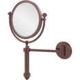 thumbnail image 1 of Southbeach Collection Wall Mounted Make-Up Mirror 8-in Diameter with 4X Magnification in Antique Copper, 1 of 11