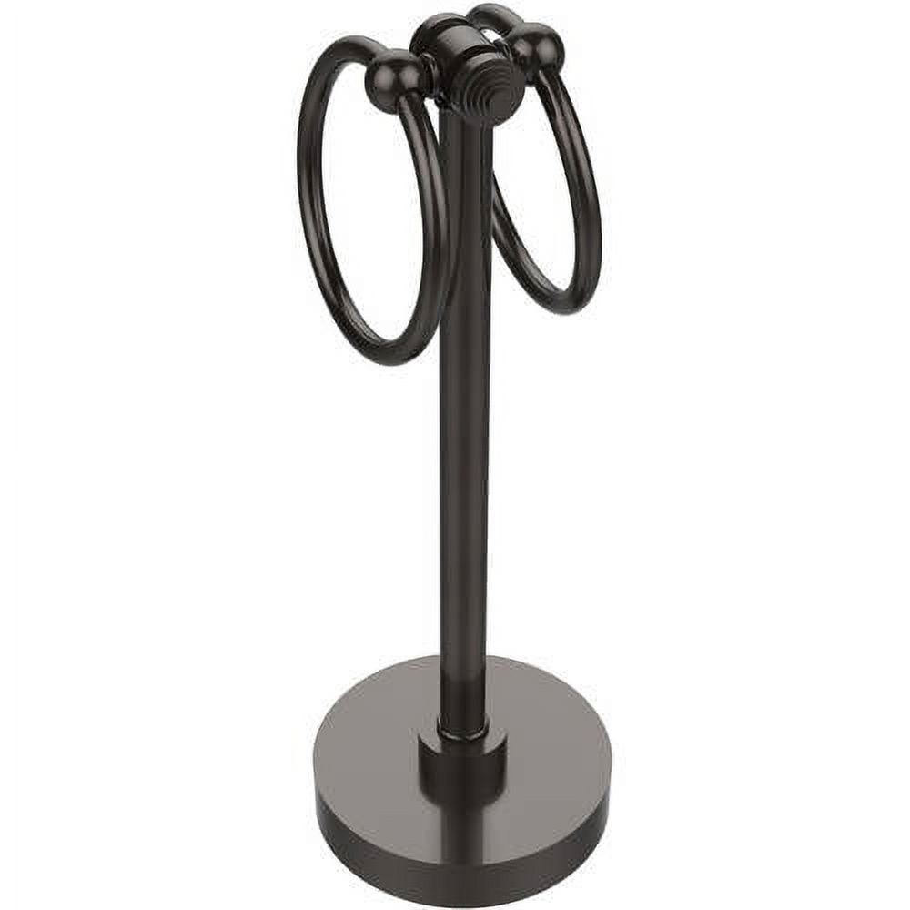 Southbeach Vanity Top 2 Towel Ring Guest Towel Holder in Oil Rubbed Bronze - image 1 of 2