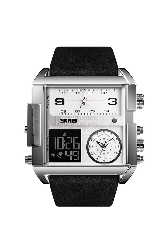 Southeast Asia Square Large Dial Men'S Business Electronic Watches Unique Dial Design Watches