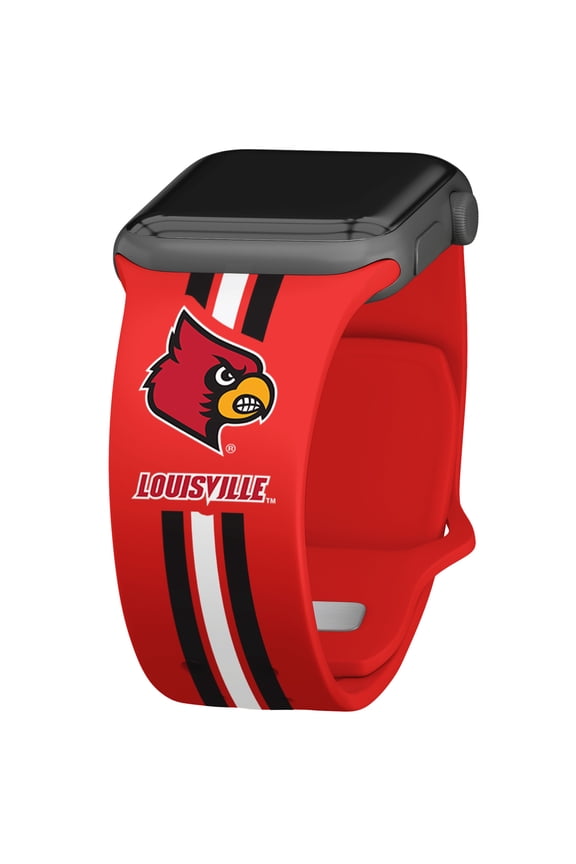 Louisville Cardinals Silicone Apple Watch Band