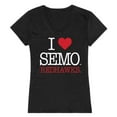 thumbnail image 1 of Southeast Missouri State University I Love Women T-Shirt, Black - Large, 1 of 1