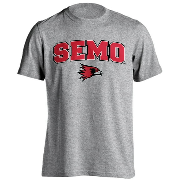 Southeast Missouri State University Redhawks Classic Arch with Mascot Short Sleeve T-Shirt