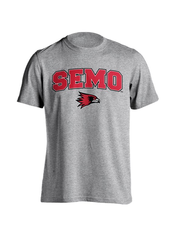 Southeast Missouri State University Redhawks Classic Arch with Mascot Short Sleeve T-Shirt