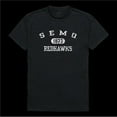 thumbnail image 1 of Southeast Missouri State University Redhawks Distressed Arch College T-Shirt, Black - Medium, 1 of 1