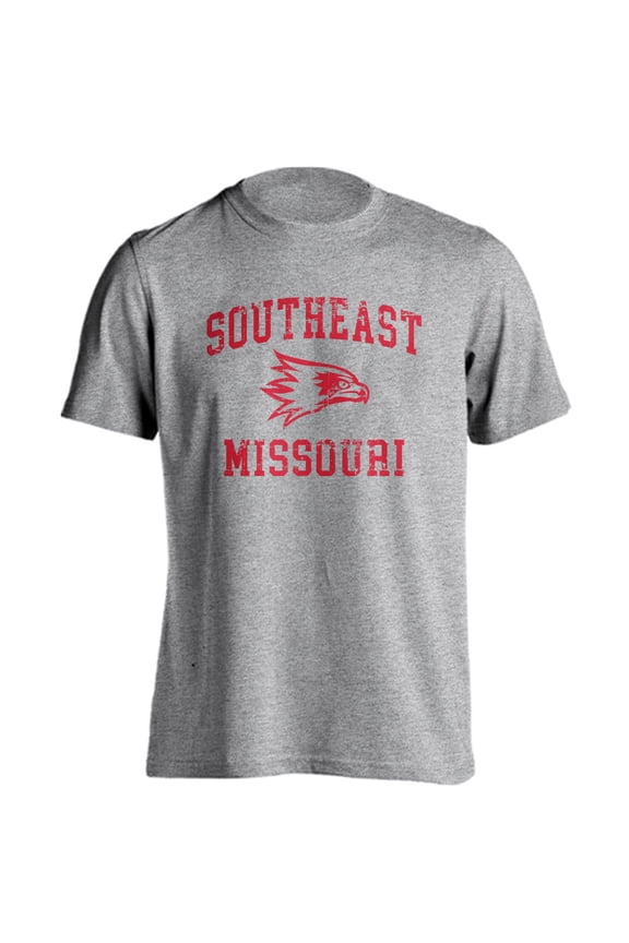 Southeast Missouri State University Redhawks Distressed Retro Short Sleeve T-Shirt