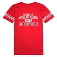 thumbnail image 1 of Southeast Missouri State University Women Property Football Short Sleeve T-Shirt, Red - 2XL, 1 of 1