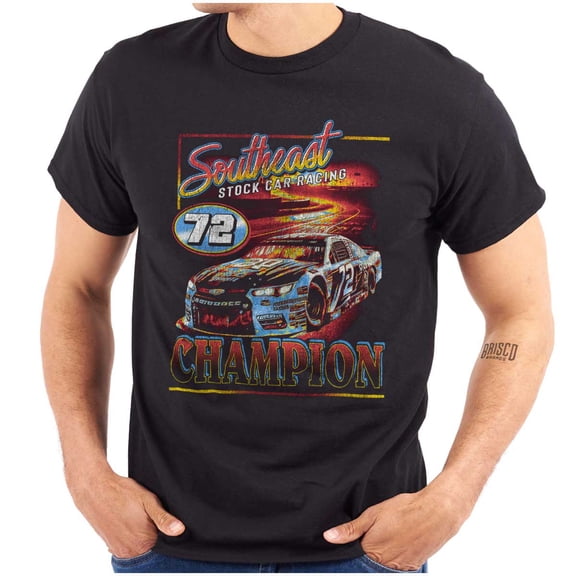 Southeast Stock Car Racing Champion Men's Graphic T Shirt Tees Brisco Brands L
