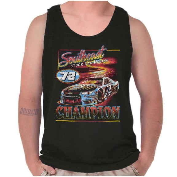 Southeast Stock Car Racing Champion Tank Top Sleeveless Tee Men Brisco Brands S