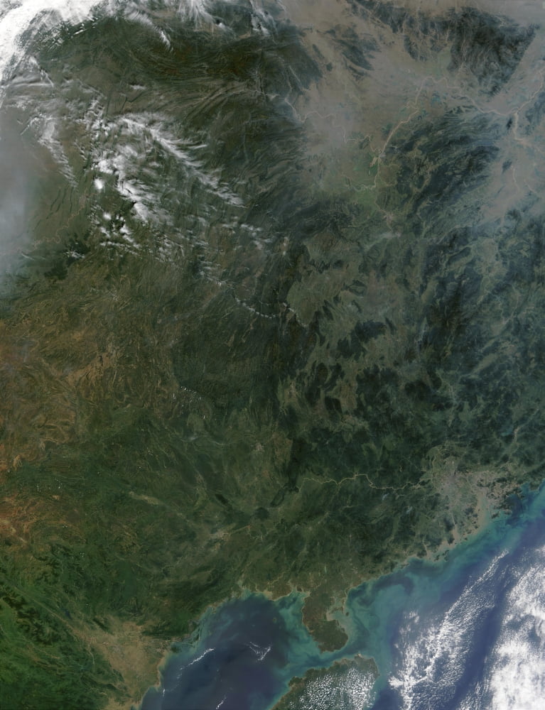Southeastern China Canvas Art - Stocktrek Images (24 x 32)