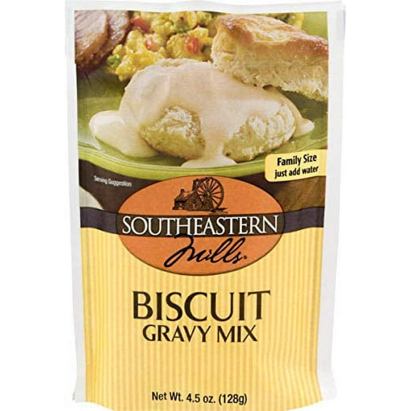 Southeastern Mills Biscuit Gravy Mix- 4.5 oz. Packages (4 Packets)