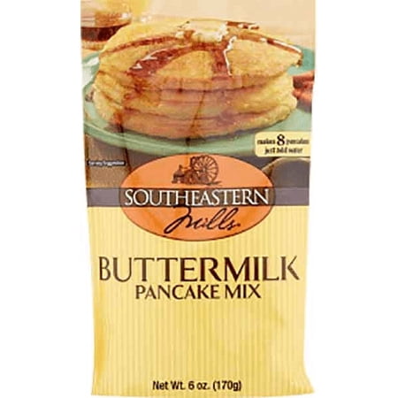 Southeastern Mills Classic Buttermilk Pancake Mix, 4-Count 6 oz. Packet
