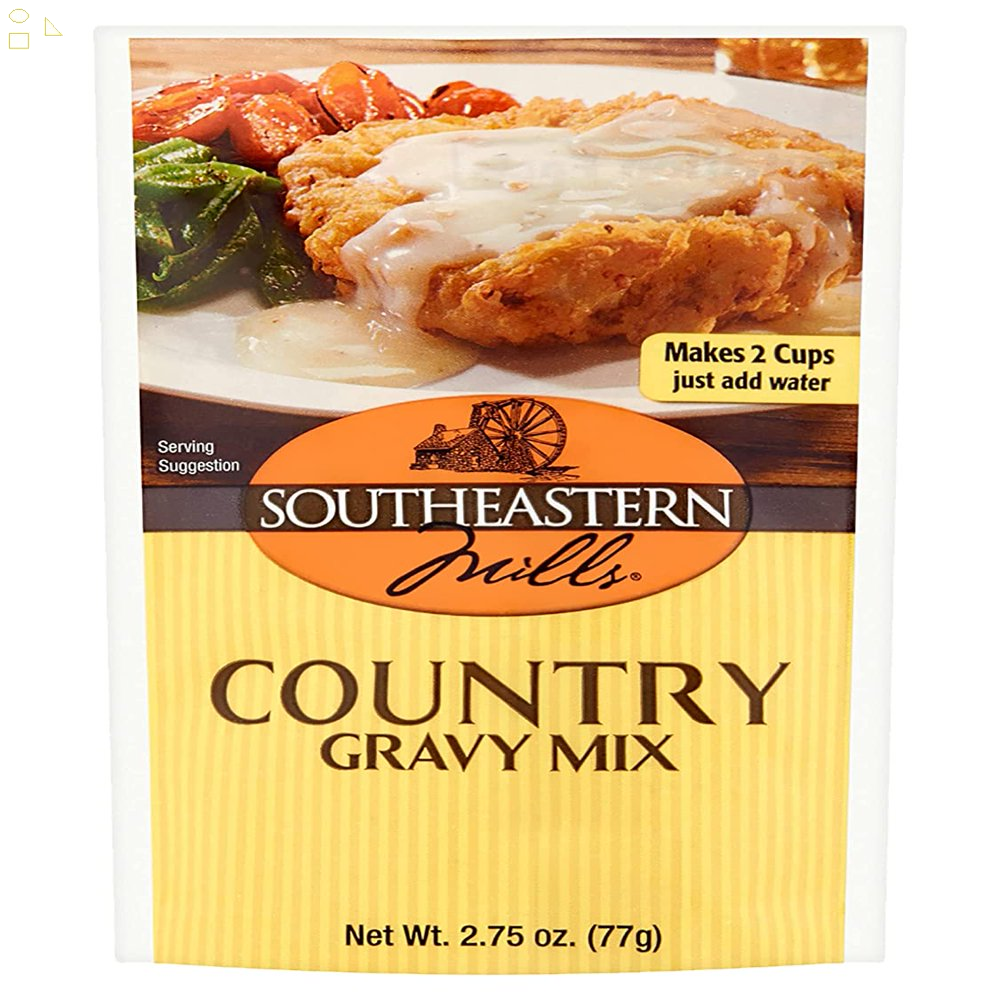 Southeastern Mills Country Gravy Mix Packet, Makes 2 Cups of Gravy