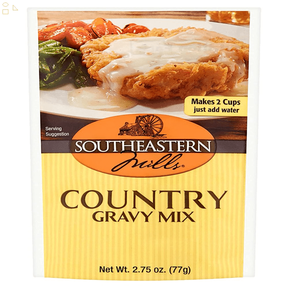 Southeastern Mills Gravy Mix Packet, Country Gravy Mix, Makes 2 Cups of