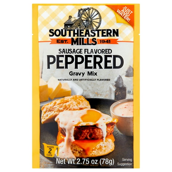 Southeastern Mills Gravy Mix Pepper Sausage 2.75 oz (Pack Of 24)