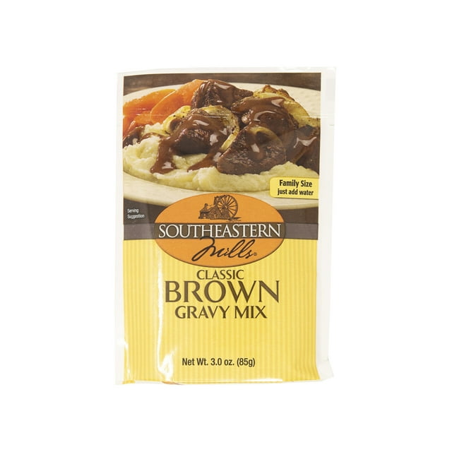Southeastern Mills Roast Chicken, Roast Pork or Classic Brown Gravy Mix