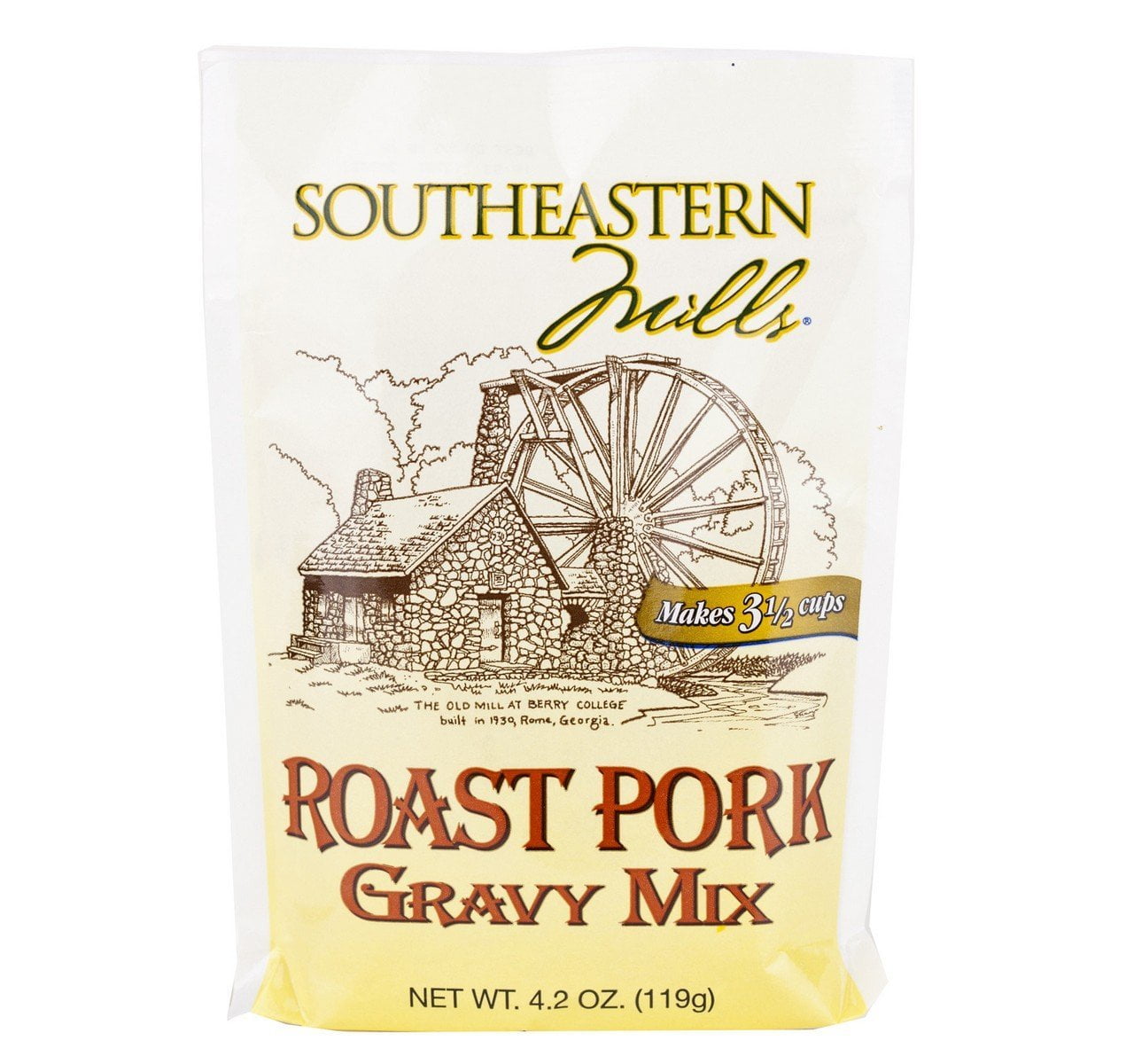 Southeastern Mills Roast Pork Gravy Mix, 4.2 Oz. Package Pack of 12