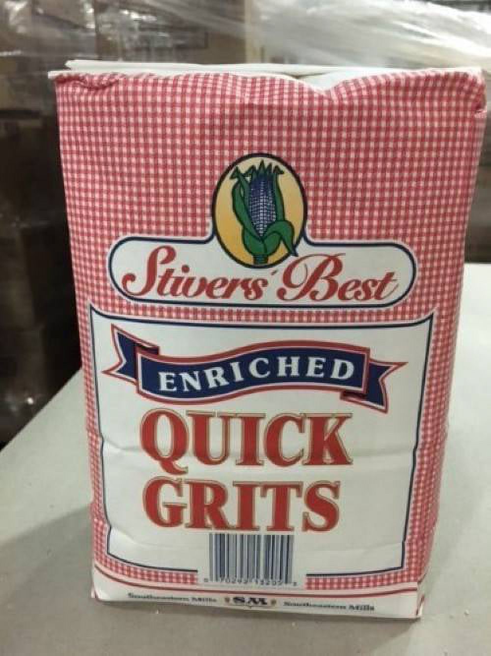 Southeastern Mills Stiver's Best Grits Quick Enriched 5lbs (PACK OF 8