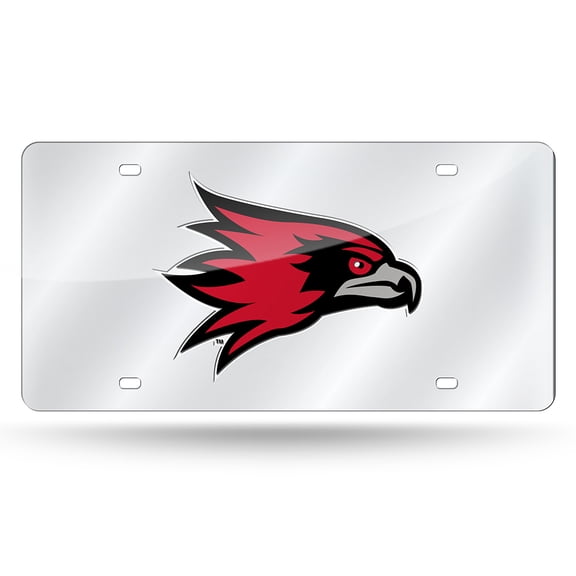 Southeastern Missouri State Redhawks Mirrored Laser Cut License Plate Laser Tag