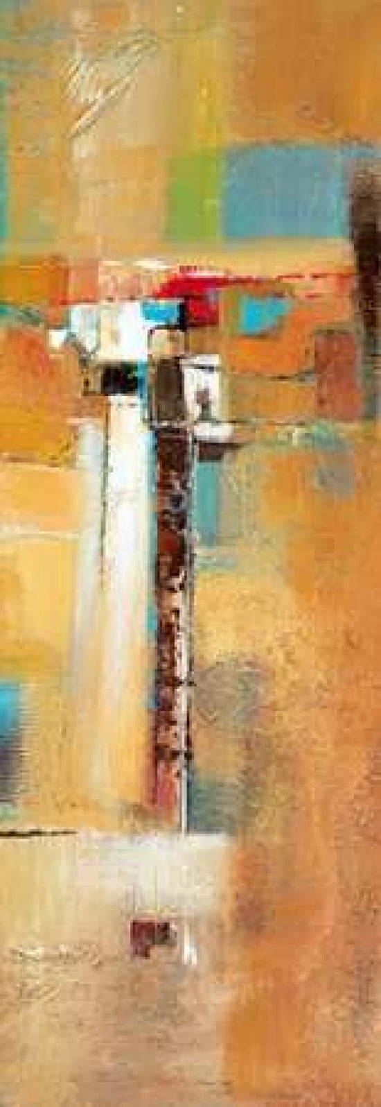 Souther Heights II Canvas Art - Bea Danckaert (24 x 48)