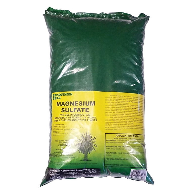 Southern Ag 07407 Magnesium Magnesium Sulfate Fertilizer - Walmart.com