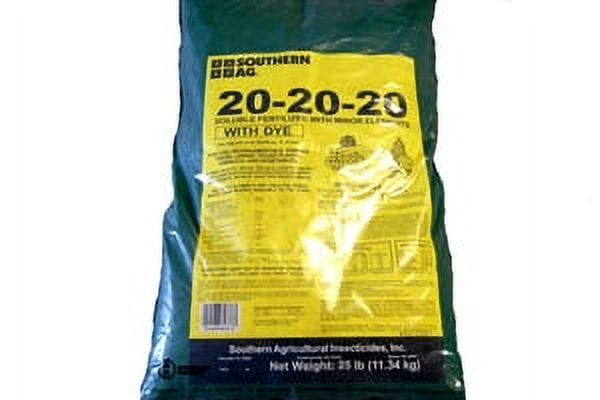 Southern Ag Soluble Fertilizer with Dye, 25 lbs