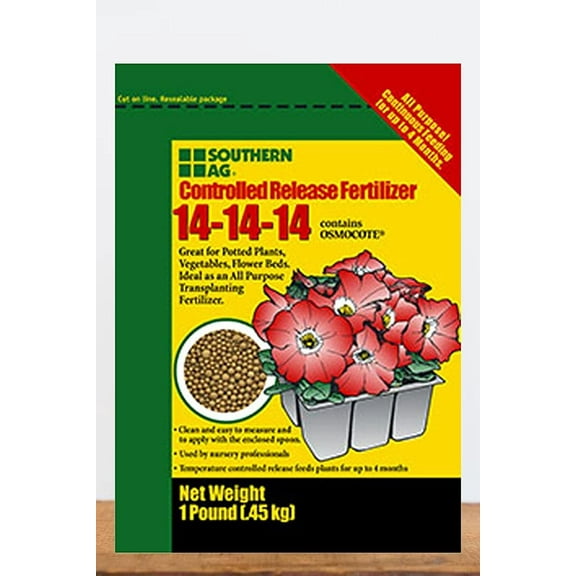 Southern Ag Controlled Release Fertilizer 14-14-14, 5 LB Size: 5 LB