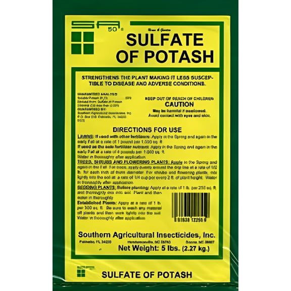 Southern Ag Sulfate of Potash Granular Fertilizer, 5 lb