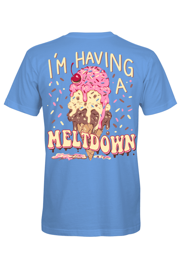 Women's Short Sleeve Ice Cream Meltdown T-Shirt