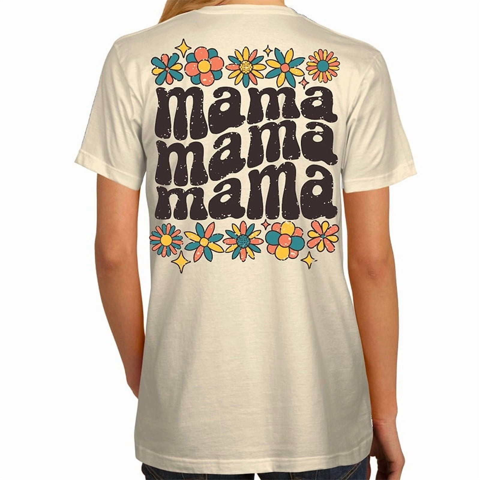 Southern Attitude Retro Mama Mama Mama T-Shirt - Walmart.com