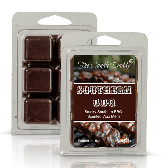 Southern BBQ - Smoky Southern BBQ Maximum Scented Wax Melt - 1 Pack - 2 Ounces - 6 Cubes