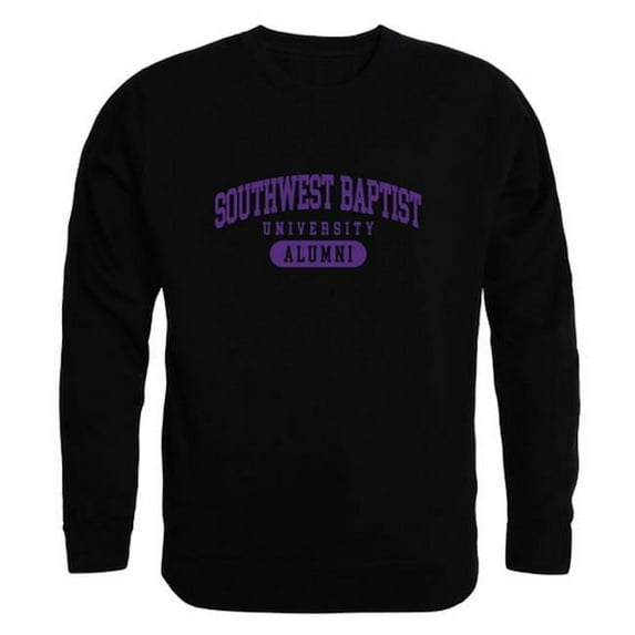 Southern Baptist University Bearcats Alumni Fleece Sweatshirt, Black - 2XL