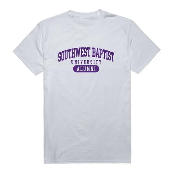 Southern Baptist University Bearcats Alumni T-Shirt, White - Large
