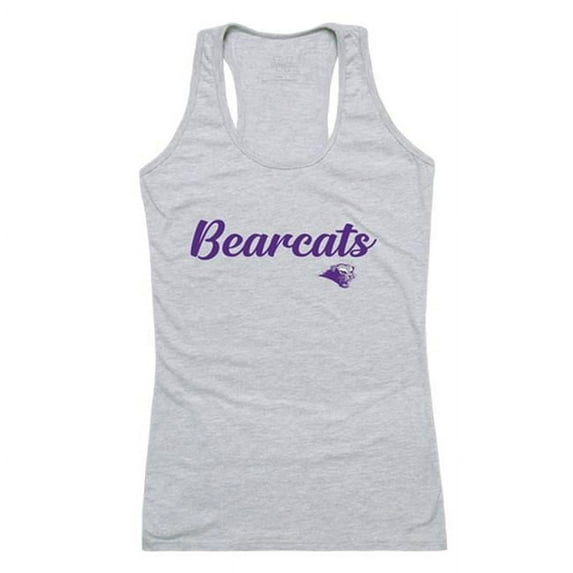 Southern Baptist University Bearcats Script Tank Top, Heather Grey - Extra Large