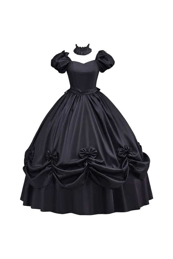 Southern Belle Ball Gown - Gothic Victorian Rococo Evening Dress for Women
