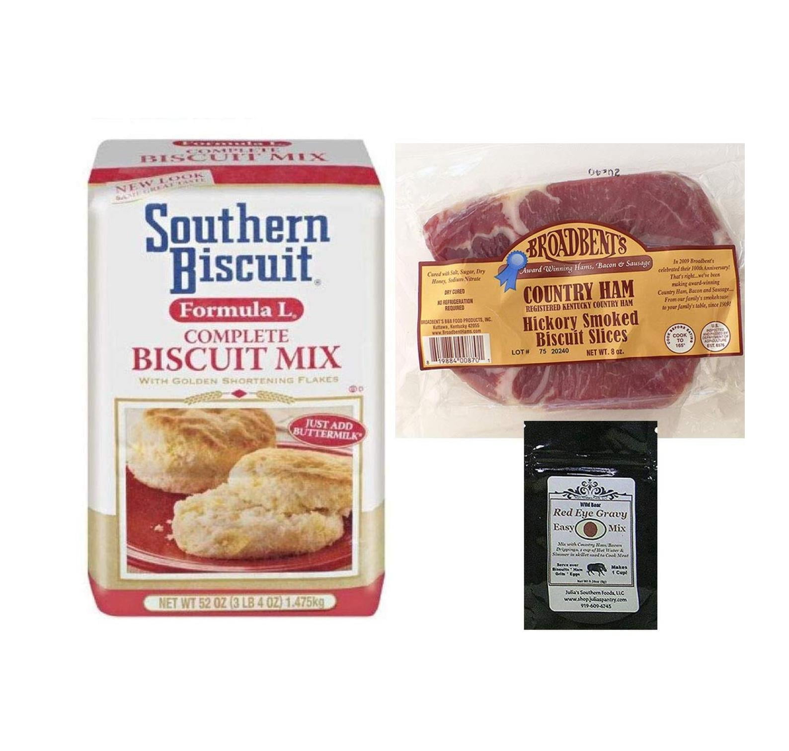 Southern Biscuit Formula L Biscuit Mix (52 Oz) and Hickory Smoked