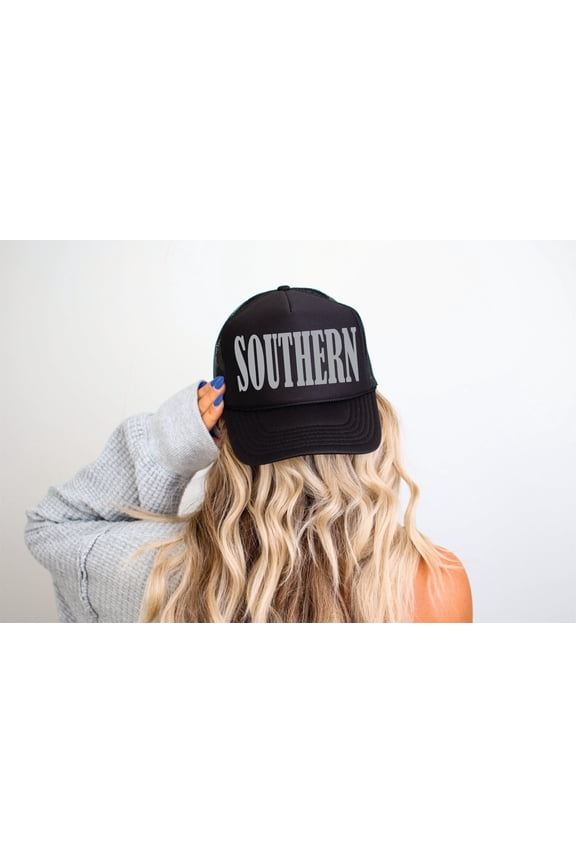 Southern - Black Otto Foam Trucker Hat