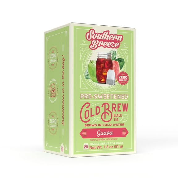 Southern Breeze Guava Cold Brew Sweet Tea 20 count