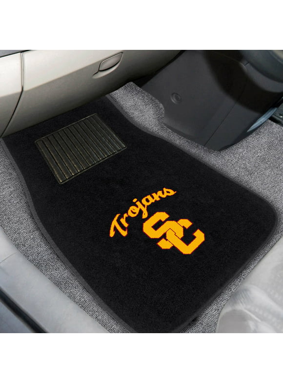 Southern California 2-piece Embroidered Car Mats 18""x27""