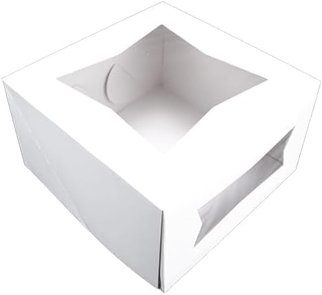 Southern Champion 24213, Automatic Windowed Bakery Box, 9" x 9" x 5", | 100/Case