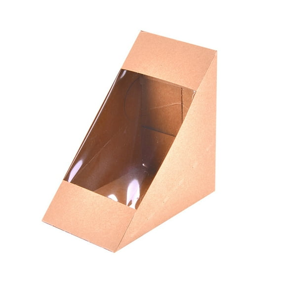 Southern Champion Tray 24103 Paperboard Window Sandwich Wedge (Case of 300)