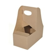 Southern Champion Tray 2795 Premium Paperboard 2-Cup Drink Carrier 250 Pack