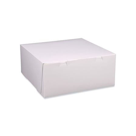Southern Champion Tray SCT Bakery Boxes Standard 12 x 12 x 5 White Paper 100/Carton 1587