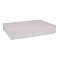 thumbnail image 1 of SCT Bakery Boxes, Standard, 26 x 18.5 x 4, White, Paper, 50/Carton, 1 of 4