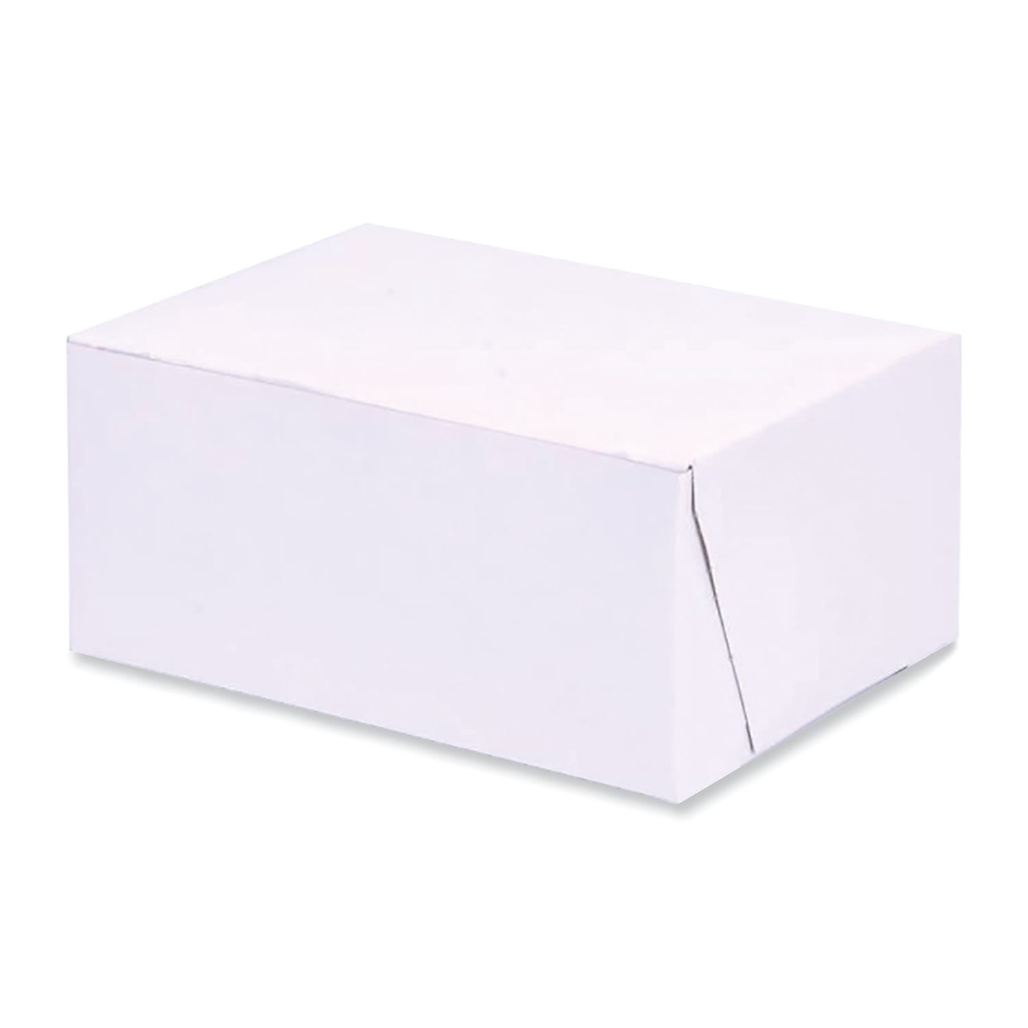 Bakery Boxes, Standard, 6 x 6 x 4, White, Paper, 250/Carton Bakery Boxes, Standard, 6 x 6 x 4, White, Paper, 250/Carton