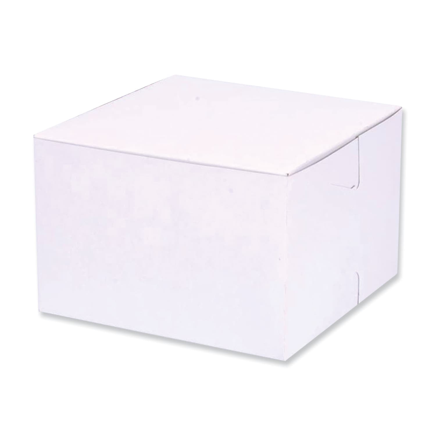 Bakery Boxes, Standard, 6 x 6 x 4, White, Paper, 250/Carton Bakery Boxes, Standard, 6 x 6 x 4, White, Paper, 250/Carton