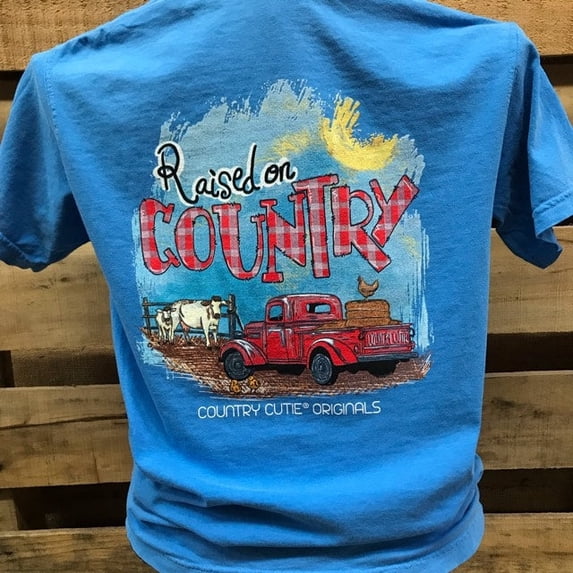 Southern Chics Raised on Country T-Shirt