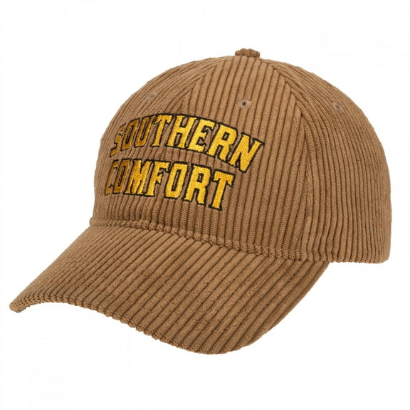 Southern Comfort 884405 Southern Comfort Embroidered Corduroy Dad Cap - Multi Color