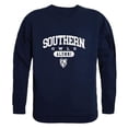 thumbnail image 1 of Southern Connecticut State University Owls Alumni Fleece Sweatshirt, Navy - Small, 1 of 1