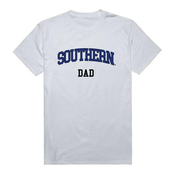 Southern Connecticut State University Owls College Dad T-Shirt, White - Small